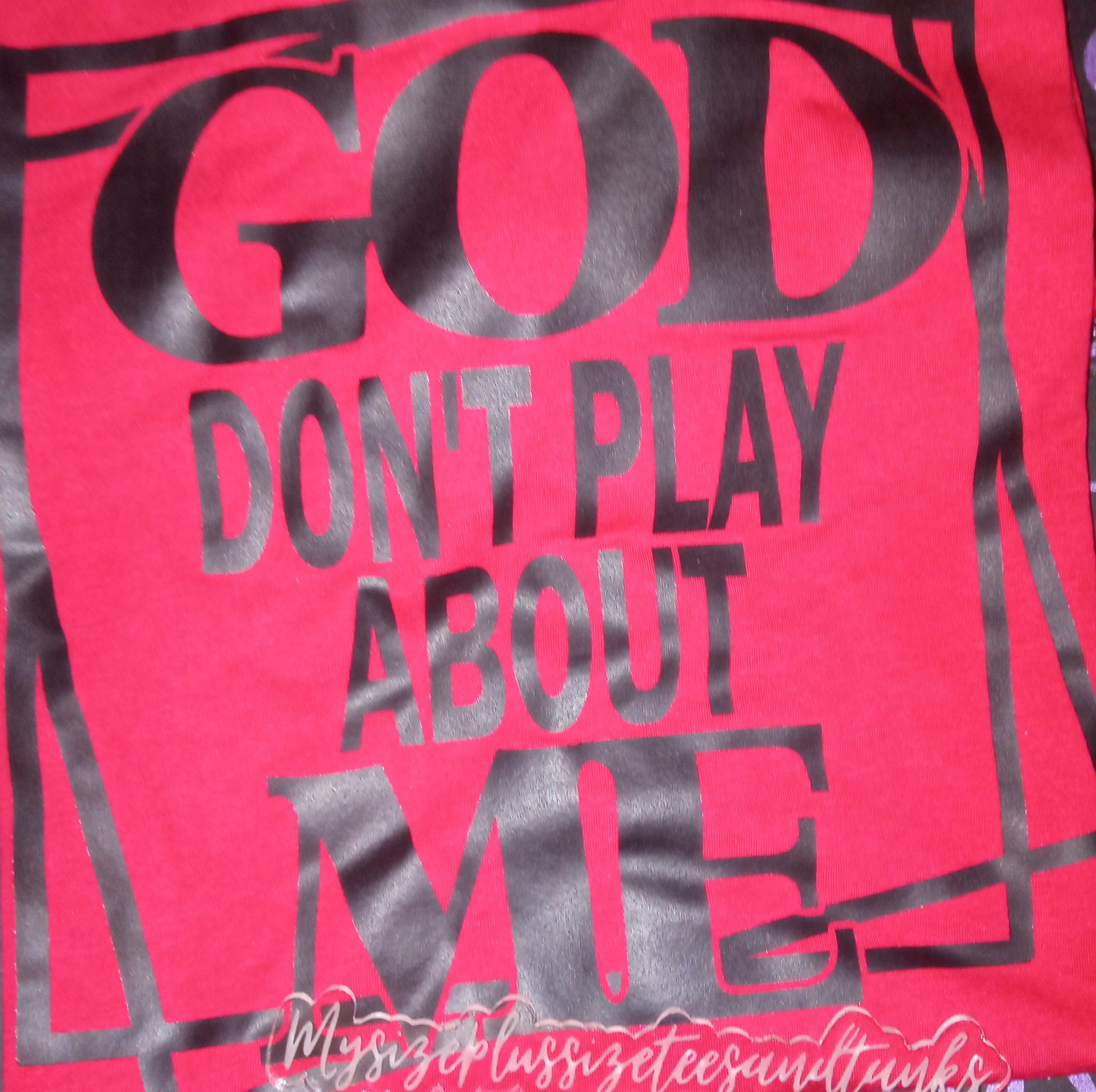 God Don't Play About Me